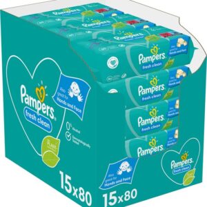 Pampers Fresh Clean Billendoekjes – 1 Pampers Fresh Clean Billendoekjes