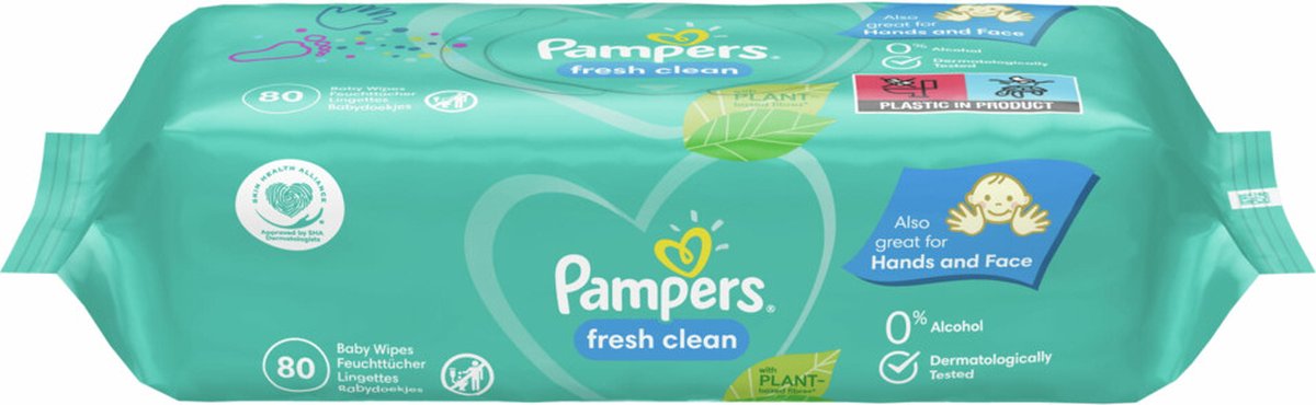 Pampers Fresh Clean Billendoekjes - Afbeelding 4