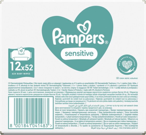 Pampers Sensitive Billendoekjes - Afbeelding 3