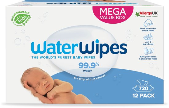 WaterWipes Billendoekjes Bio